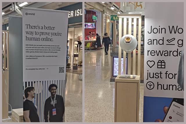 The cameras in the shopping centre. Picture: Joao Felix