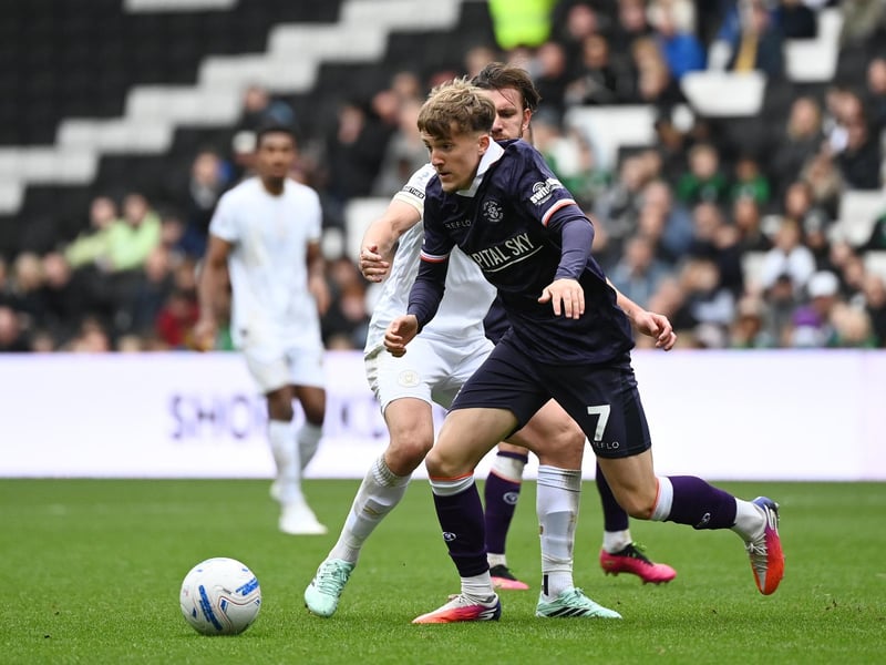 One of three who entered the fray with six minutes to go, charged with trying to rescue a point for the Hatters, but despite getting on the ball and looking to make things happen, the visitors left empty-handed.