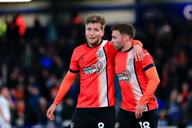 Yet more minutes for the midfielder as he came on for Doughty in the closing stages and took over the corner-taking duties from Luton's wingback. Delivered some excellent set-pieces that saw the Hatters go close, none more so than when Barkley glanced narrowly over with the final attempt.