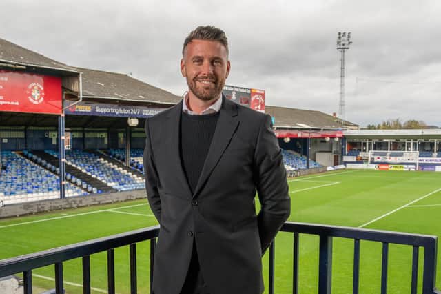 New Luton Town boss Rob Edwards - pic: David Horn/PRIME Media Images