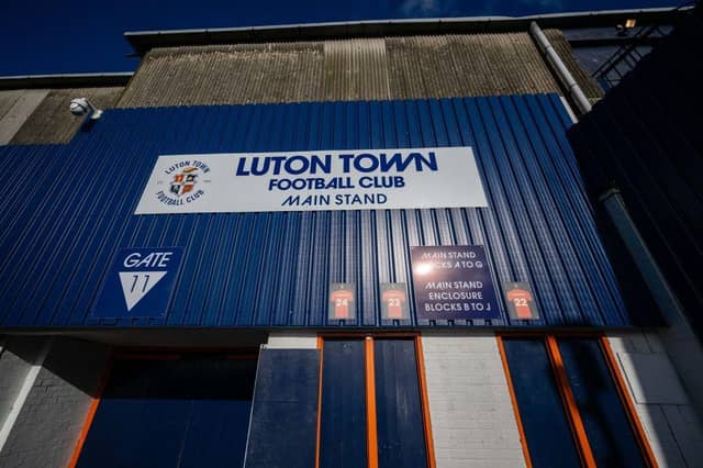 Luton Town youngster Claude Kayibanda made his debut for Rwanda on Monday evening - pic: Ash Donelon/Manchester United via Getty Images