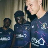 Luton's new third kit was unveiled this week - pic: Luton Town FC