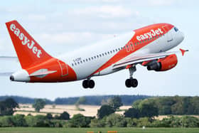 easyJet plane taking off from Luton Airport. (Picture: Tony Margiocchi)