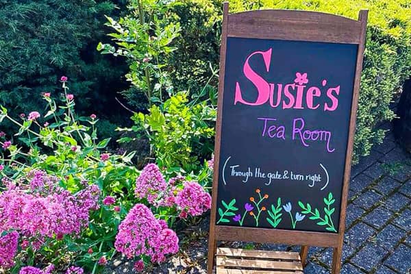 Susie's Tea Room at Luton-based Little Bramingham Farm Residential Care Home