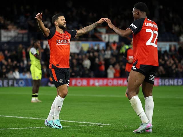 Luton Town are eight in League One after defeat to Exeter City on New Year's Day.