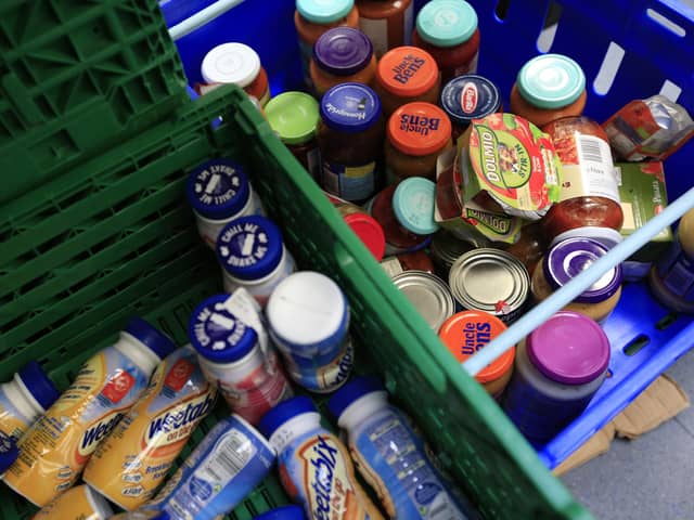Nationally the need for food banks has increased alarmingly, but in Central Bedfordshire the figures are down. This could be because some centres failed to supply data or because people were using other facilities. Photo: Jonathan Brady Radar