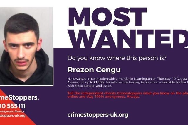 Cengu has links to Luton. Picture: Crimestoppers