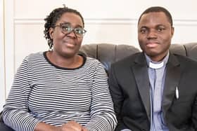 Reverend Canon Joseph and his wife
