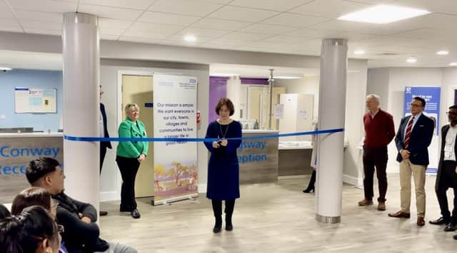 The health centre reopens