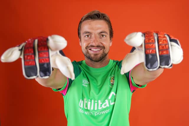New Luton keeper Tim Krul - pic: Andy Rowland.
