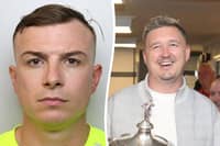 Kane Lee, left, ransacked the home of snooker star Kyren Wilson, pictured right.