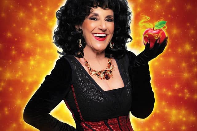 Lesley Joseph is to appear as the Wicked Queen in Snow White and the Seven Dwarfs at MK Theatre
