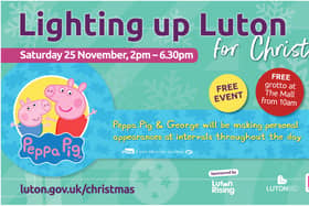 The countdown to Christmas in Luton starts next month