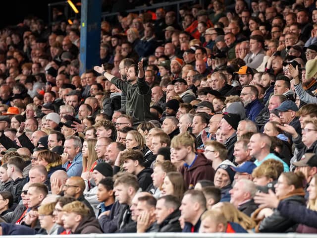 Town fans have been left wanting more from their team this season - pic: David Horn / PRiME Media Images