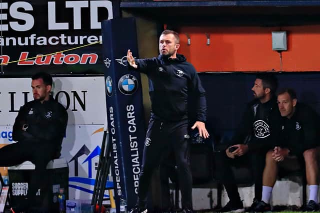 Hatters boss Nathan Jones