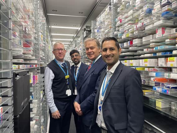 The pharmacy was officially opened last week