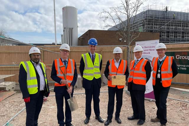 The Secretary of State for Health and Social Care, Sajid Javid MP, visited Luton and Dunstable Hospital