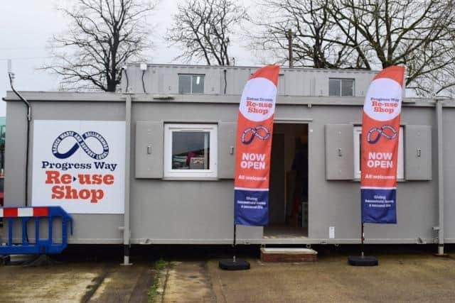 Reuse shop tidy tip. Picture: Luton Borough Council