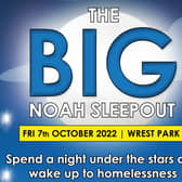 It's hoped The Big NOAH Sleepout will raise funds and awareness for the Bedfordshire charity