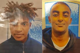 Missing Angeson, left, and Michael (Picture: Bedfordshire Police)