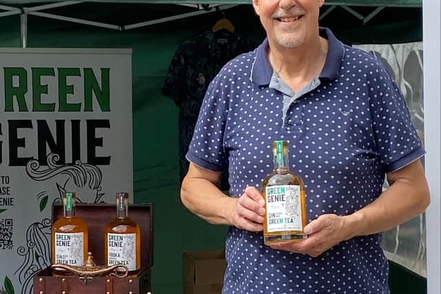 Steve Scutt - the brains behind green-tea infused gin and vodka