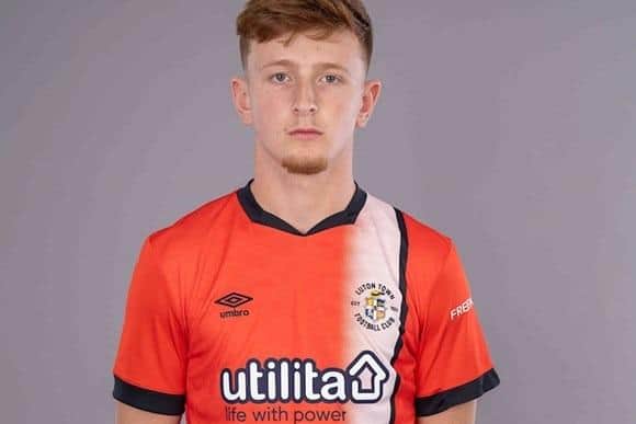 Oli Lynch was on target for Luton U21s - pic: Luton Town FC