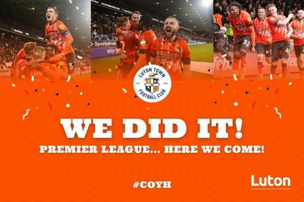 Luton Town FC are in the Premier League!