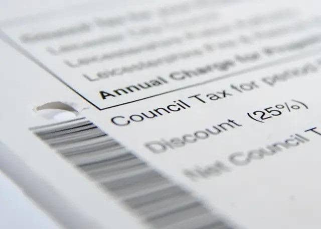 Close up of a council tax bill. Picture: Joe Giddens via PA Images