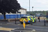 Scene of stabbing. Picture: Bedfordshire Police