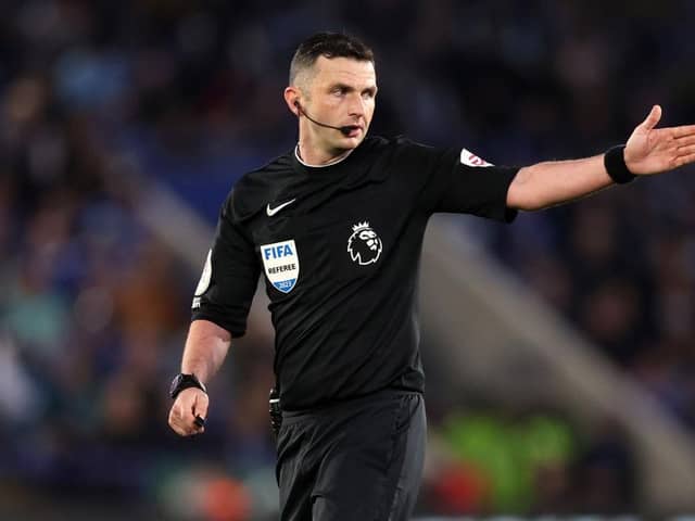 Michael Oliver will referee the Championship play-off final on Saturday