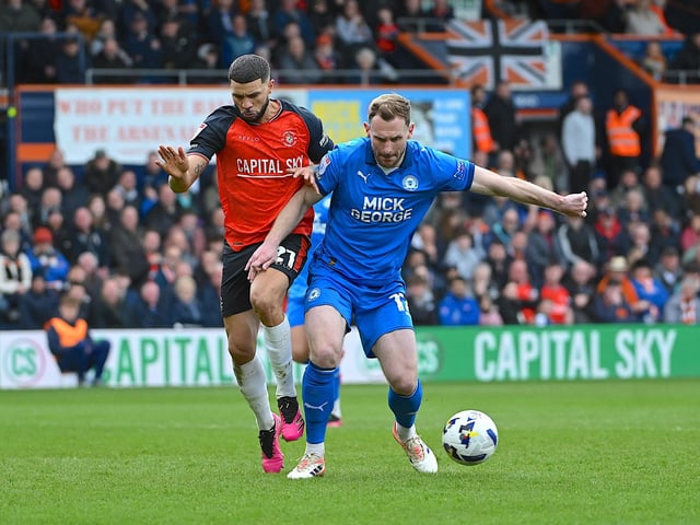 Involved in a lot of Luton’s good attacking play, as he began an early move that saw Lawrence find some space and fire over. Crossed for Richards as well, before another lobbed effort was acrobatically caught by Bass as Town couldn't double their lead before the break. After the interval, the striker took up some good positions inside the area, picked out by Lawrence's deep cross, with his header blocked and follow up well defended too. Couldn't quite turn in another left-wing delivery when he was crowded out, but part of the move that saw van den Berg miss a glaring opportunity. Understandable that he was taken off due to a recent hamstring strain, but the Hatters missed him.