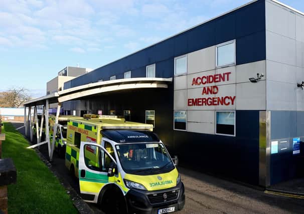 Luton and Dunstable Emergency Department. Picture: NHS via Facebook
