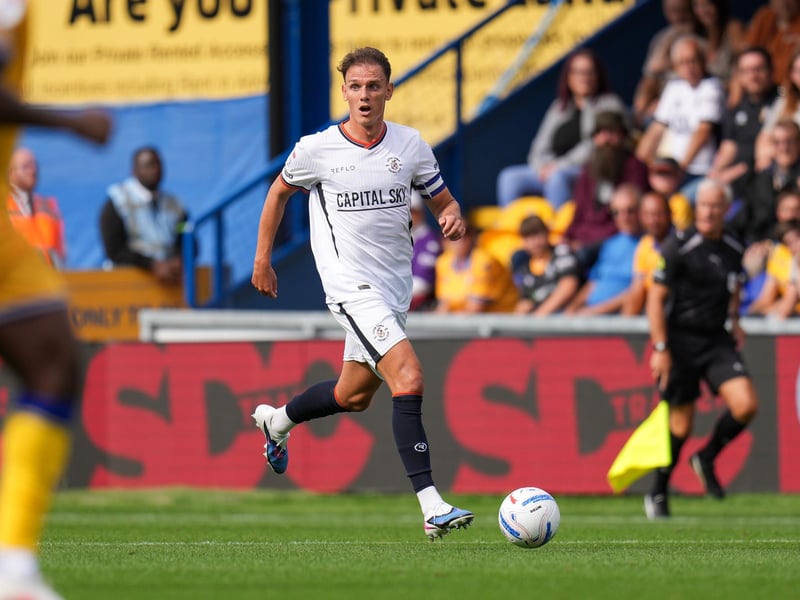 Another who struggled out there in the opening 45 minutes, as the majority of Mansfield's attacks came down their right, Moriah-Welsh enjoying the time of his life out there. Unable to stop the winger from netting the first goal and then allowed him time and space to shoot for his second, which he did in unerring fashion, arrowing beyond Keeley, while he couldn't close down the Stags attacker in time as he created the third as well. Task is being made harder by Lawrence's lack of desire to cover in front of him, as Town's left flank is a real cause for concern at the moment. Hooked at the interval as Wilshere made three changes.