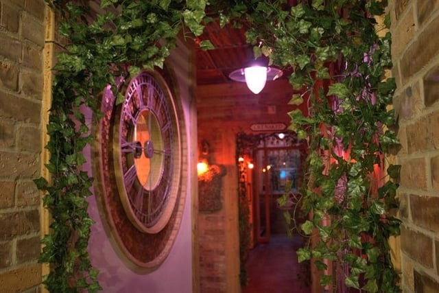 The restaurant oozes charm with its unique décor and style.