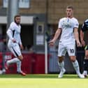 Jamie Donley controls the ball against Wycombe on Saturday - pic: David Horn / PRiME Media Images
