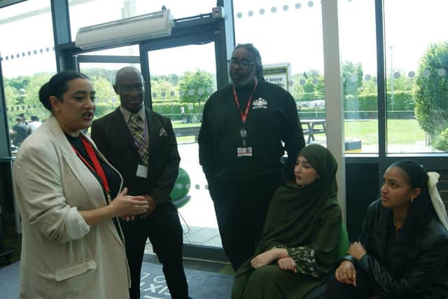 workshop at Luton Sixth Form College