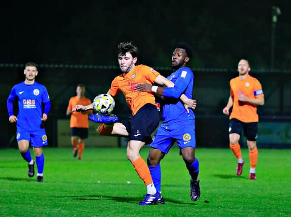 AFC Dunstable won 2-1 at Dunstable Town on Wednesday night - pic: Liam Smith