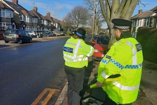 A Speed Gun Watch has been set up in Humberstone Road, Luton