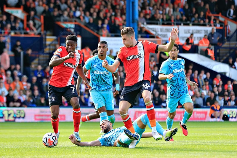 Up to four consecutive starts now for the centre half as he continued his injury-free start to the campaign. Defended solidly, with some excellent positioning in the first half, until Neto set off after the break, beaten by the attacker’s trickery in the area for the opener. Kept any other threats to a minimum and gives Luton such a positive outlet as well, never afraid to venture forward, with some good deliveries into the box.