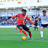 Chiedozie Ogbene in possession against Bolton Wanderers - pic: Liam Smith