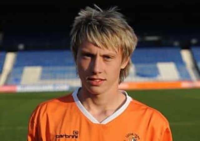 Cauley Woodrow during his first time with the Hatters