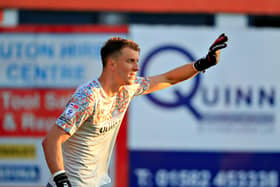 Matt Macey made his second debut for the Hatters this evening