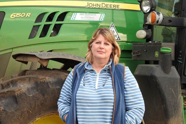 NFU Bedfordshire and Huntingdonshire Chair Freya Morgan.