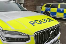 Bedfordshire Police car. Picture: Olivia Preston