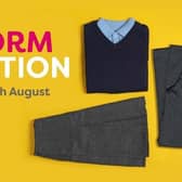 You can donate school uniforms at The Mall Luton