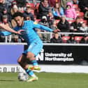 Dion Pereira in  action for Bradford City last season