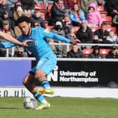 Dion Pereira in  action for Bradford City last season