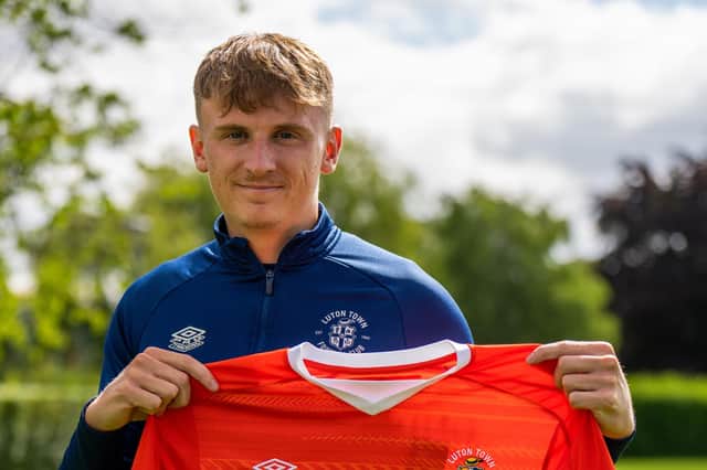 New Luton addition Alfie Doughty - pic: David Horn / PRiME Media Images
