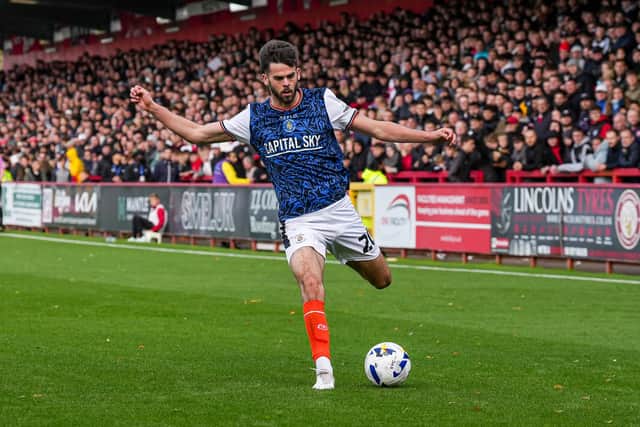 Striker Lasse Nordas has left Kenilworth Road to sign for Heerenveen