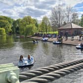 The boating lake in the town. Picture: Luton Borough Council